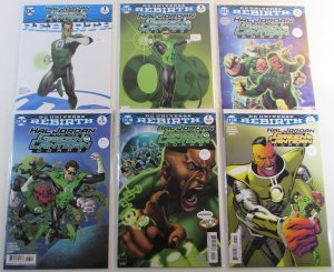 Hal Jordan and Green Lantern Corps Lot 6 #1 b, 2, 3 b, 5, 7 b, Rebirth 1 DC 2016