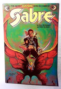 Sabre #5 (1983) Eclipse Comics 1st Print Comic Book