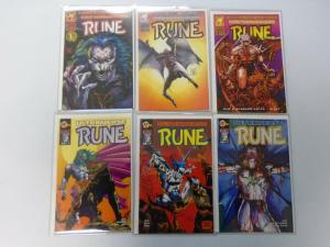 Rune Lot 22 Different, NM - VENOM appearance