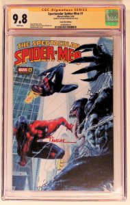 The Spectacular Spider-Men #1 (2024) CGC 9.8 Comic Mint Edition Signed Paratore!