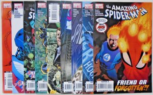 **Amazing Spider-Man v2 (1998) #591-597, 599-600. 9 High Grade books.