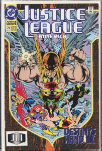 Justice League America #73 (1993) Hawkman