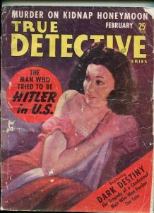 True Detective Mysteries February 1940 - Gorilla Engraver