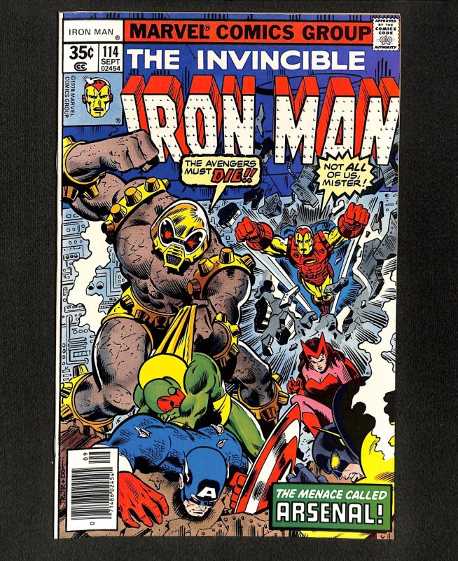 Iron Man #114 1st Appearance Arsenal!