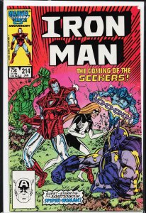 Iron Man #214 (1987) Iron Man