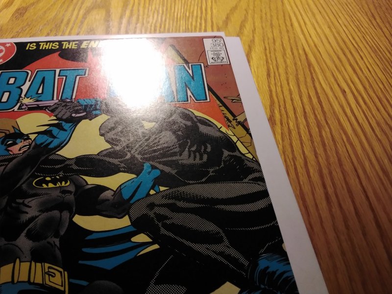 Batman #380 CPV Newsstand (1985)