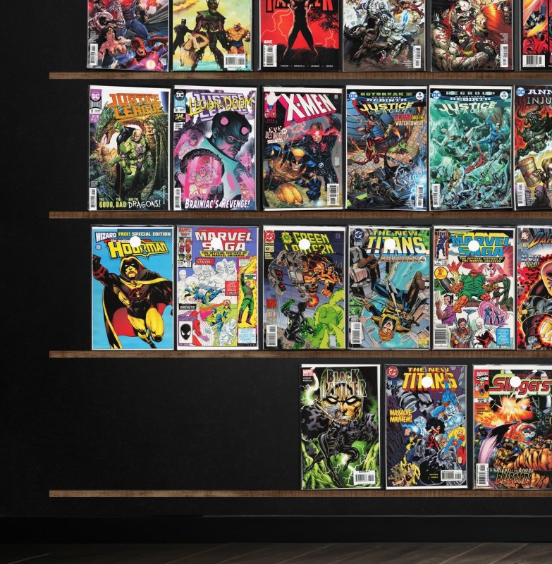 Huge Lot 140+ Comics with Black Panther, Slingers, Justice League & More!