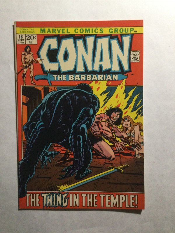 Conan The Barbarian 18 Near Mint- Nm- 9.2 Marvel