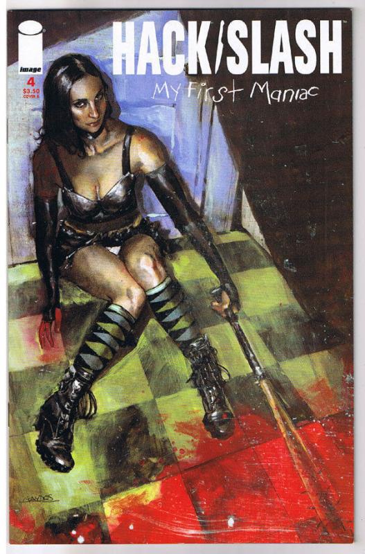 HACK SLASH MY FIRST MANIAC #4 B, NM, Tim Seeley,2010,Serial Killer,more in store