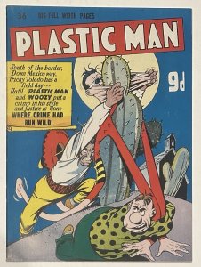 1950's PLASTIC MAN #29 (Series 5) UK Issue! Rare!