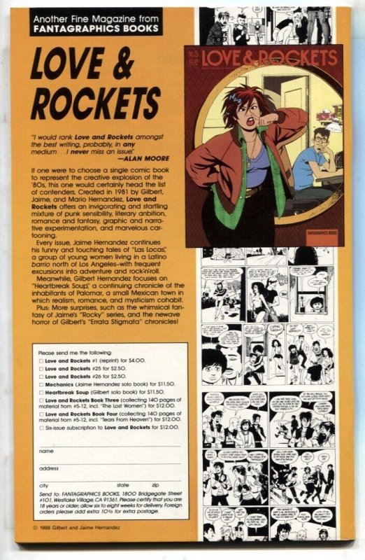 AMAZING HEROES #143 1988 - Chuck Austen - Scott Saavedra