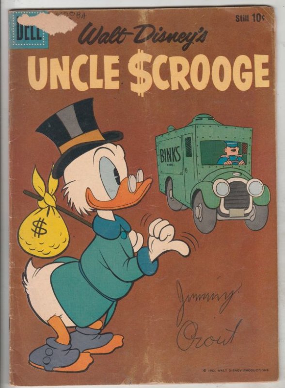 Uncle Scrooge, Walt Disney #32 (Dec-61) VG Affordable-Grade Uncle Scrooge