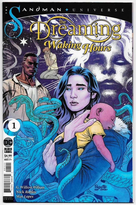 Dreaming Waking Hours #1 Paquette Card Stock Variant | Sandman Universe (NM)