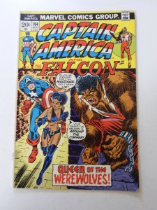Captain America #164 (1973) VF- condition date written on front cover