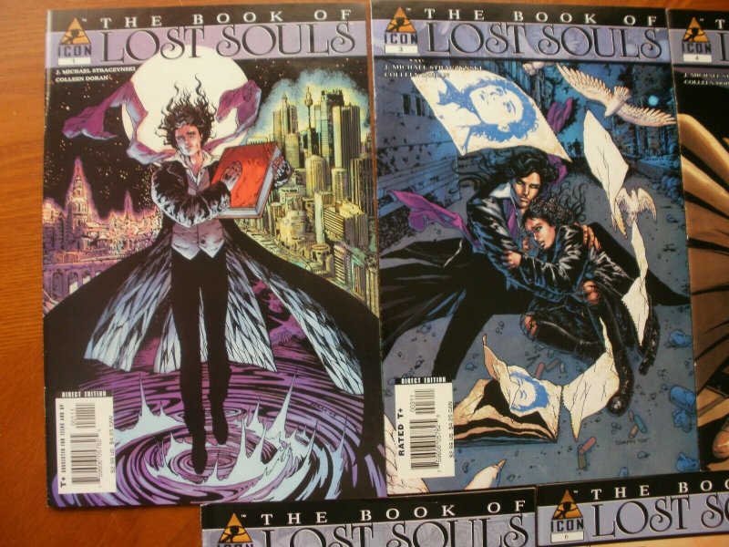 6 Near-Mint Icon Comic: THE BOOK OF LOST SOULS #1 2 3 4 5 6 (2005 2006) Doran