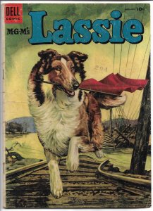 Lassie 19 Nov.-Dec. 1954 - Silver Age - (VG)