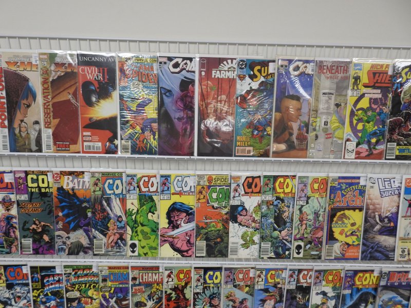 Huge Lot 140+ Comics W/ Conan, Spider-Man, Batman, +More! Avg FN Condition!