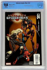 Ultimate Spiderman 84 Marvel 2005 CGCS 9.8 Black Cat Electra Moon Knight App