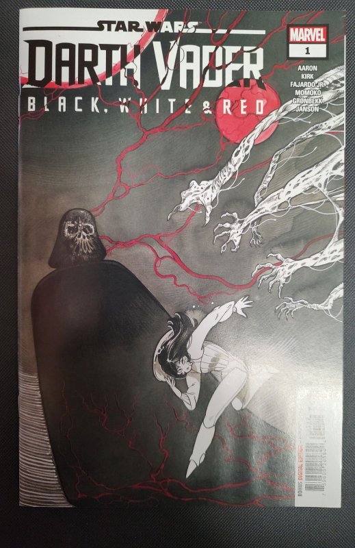 Star Wars: Darth Vader - Black, White & Red #1 Second Print Cover (2023)