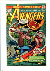 Avengers #132 - 1st. Ron Wilson Cover Art. Frankenstein App. (3.5/4.0) 1974