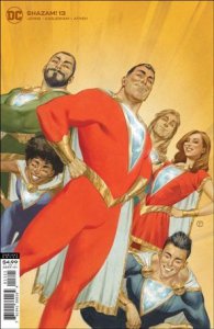 Shazam! (2018) 13-B Julian Totino Tedesco Cardstock Cover VF/NM