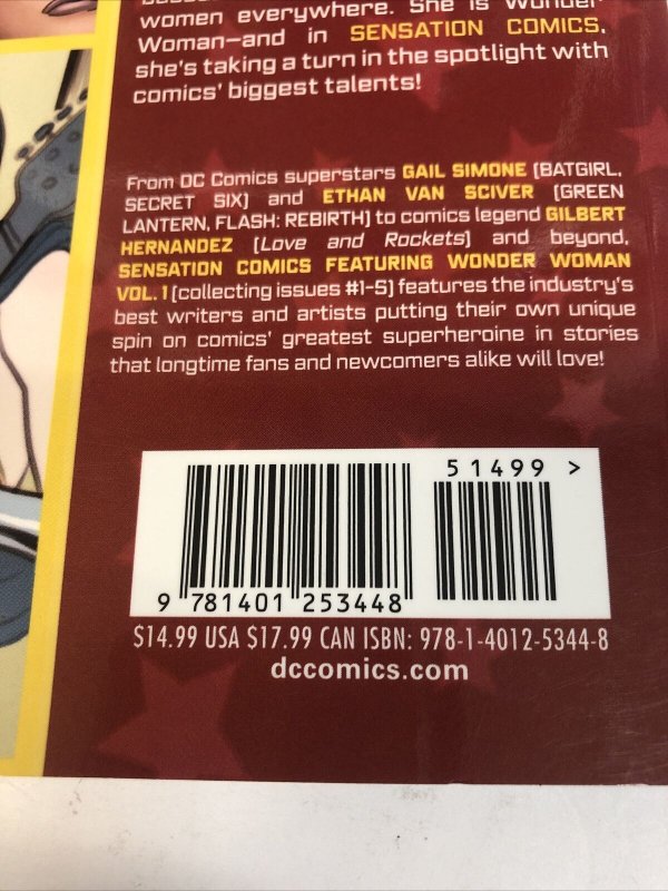Sensation Comics Featuring Wonder Woman Vol.1 DC Comics 2015 TPB SC Gail Simone