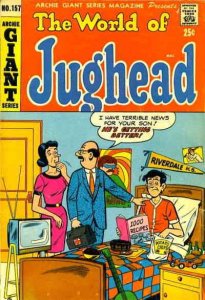 Archie Giant Series Magazine #157 VF ; Archie | 1968 World of Jughead