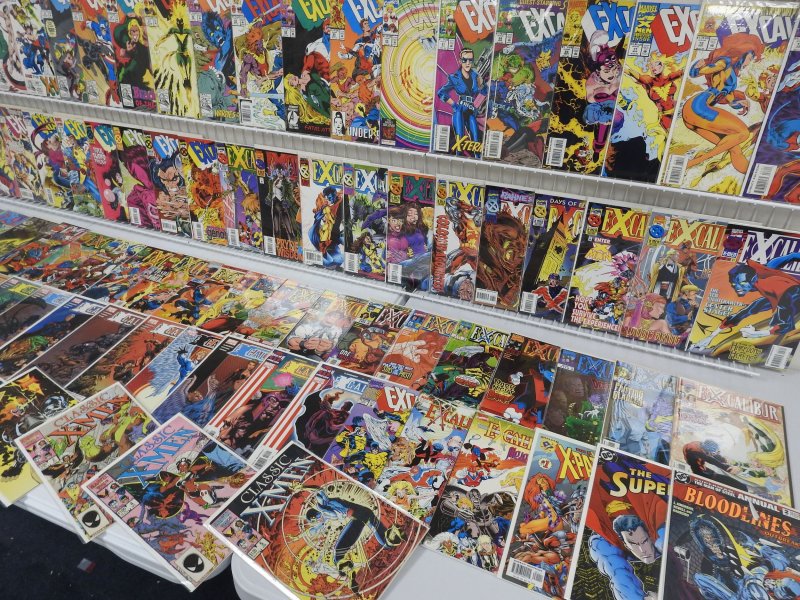 Huge Lot 150 Comics W/ Excalibur, X-Men, +More! Avg VF Condition!