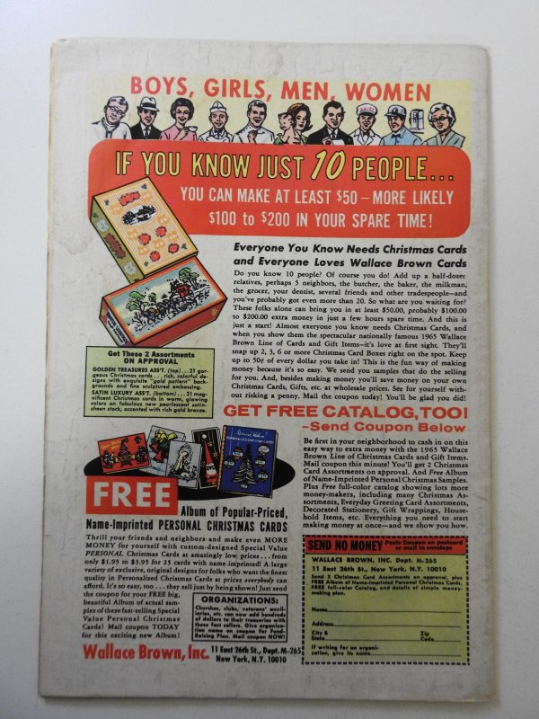 Challengers of the Unknown #45 (1965) VG Condition moisture stain