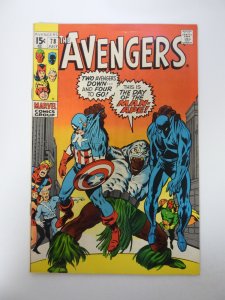 The Avengers #78 (1970) FN+ condition