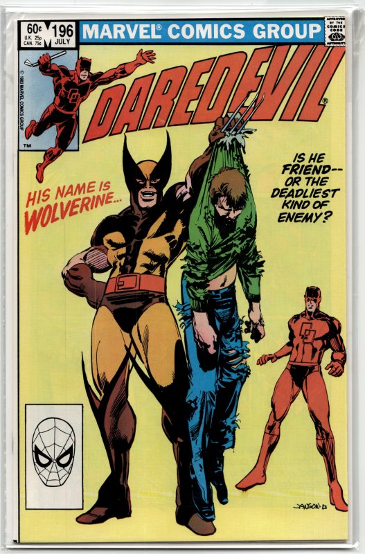 Daredevil #196 (1983) Daredevil [Key Issue]