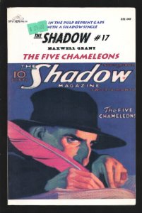 PULP:  Shadow #17 2000-Specter Press-Reprints The Five Chameleons-by Maxwel...