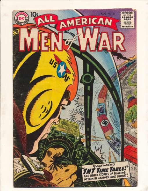 All-American Men of War #60, VG+ (Actual scan)