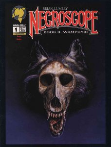 Necroscope Book II: Wamphyri #1A VF ; Malibu | Brian Lumley Magazine Size Editio