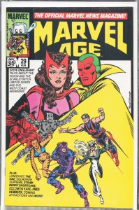 Marvel Age #29 (1985) The Vision