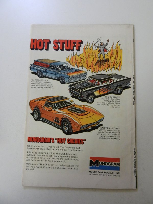 Captain America Annual #3 (1976) VF- condition