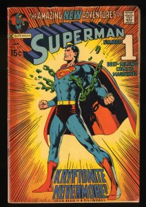 Superman #233 VG/FN 5.0 Neal Adams Cover!