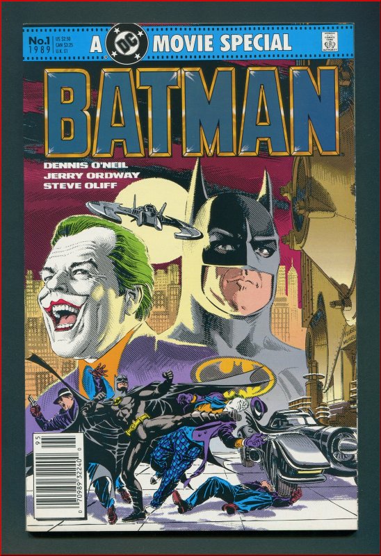 Batman Movie Adaptation / 9.2 NM-  Newsstand  1989