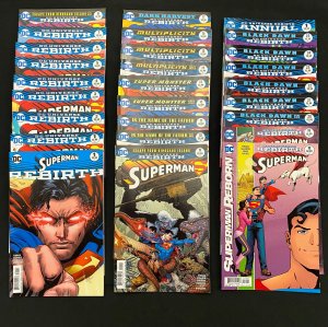 DC Rebirth: Superman by Tomasi and Gleason - 27 book lot