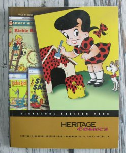 HERITAGE COMICS AUCTION CATALOG November 2003 Dallas TX VG