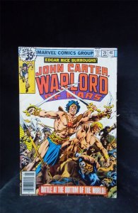 John Carter Warlord of Mars #20 1979 Marvel Comic Book