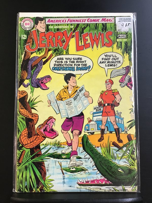 Adventures of Jerry Lewis #107 (1968)