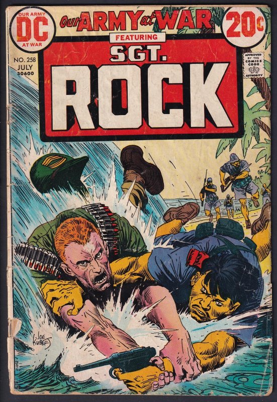 Our Army at War 258 (1973) GD- Bronze Age DC War Comics