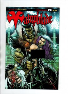 Vampblade #8 90s Monster Limited Risque Cover - Action Lab - 2016 - NM