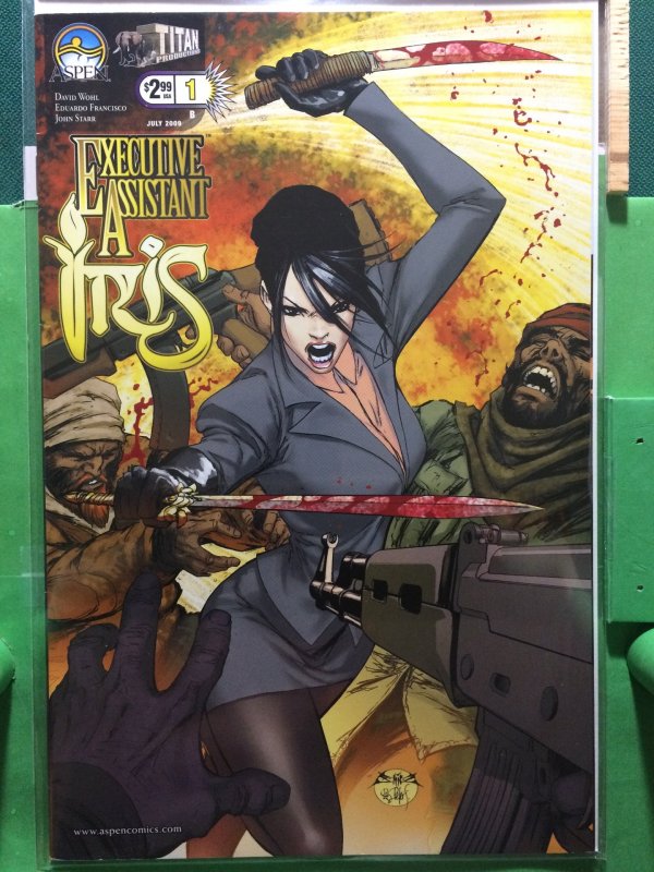 Executive Assistant: Iris #1 cover B