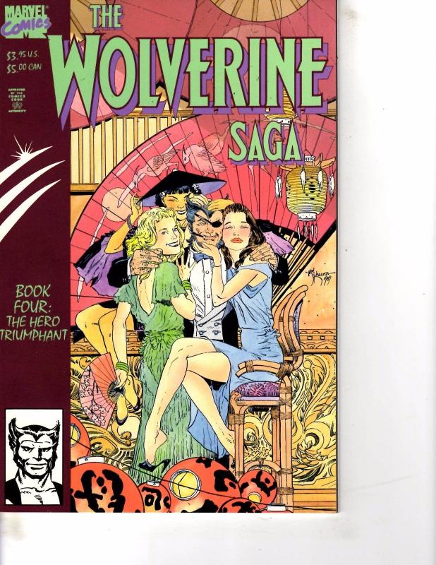 Lot Of 2 Comic Books Marvel Wolverine Sage #4 and Mighty Avengers #1 MS9