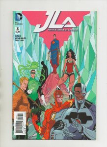 Justice League Of America #3 - 1:25 Variant - (Grade 9.2) 2015