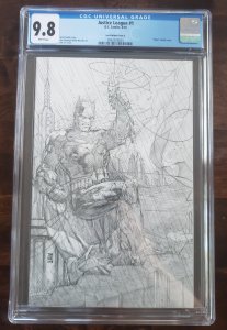 Justice League 1 CGC 9.8 Jim Lee 1:500 retailer ratio variant