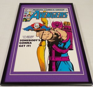 Avengers #223 Framed 12x18 Marvel Comics Cover Poster Display Hawkeye Ant Man