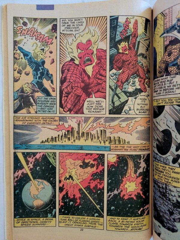 MARVEL Two-in-One ANNUAL #4 VG (1979) Feat. BLACK BOLT Mission of Gravity